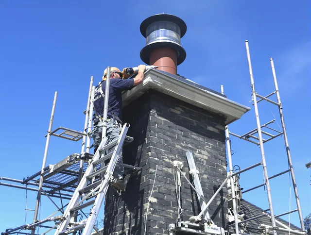 Sturdy chimney crown finished by Rancho Cucamonga Chimney Sweep in Rancho Cucamonga, CA