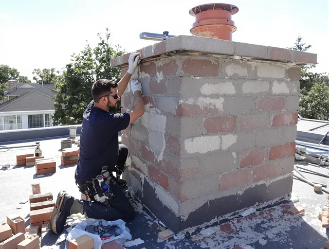 Advanced chimney repair process by Rancho Cucamonga Chimney Sweep in Rancho Cucamonga, CA