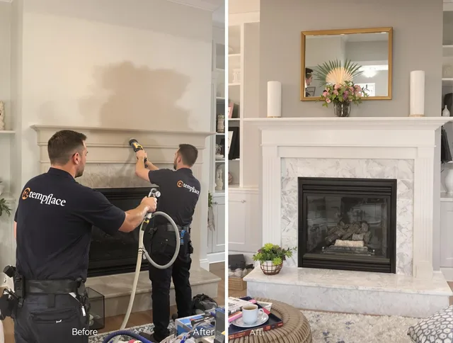Professional soot removal by Rancho Cucamonga Chimney Sweep team in Rancho Cucamonga, CA